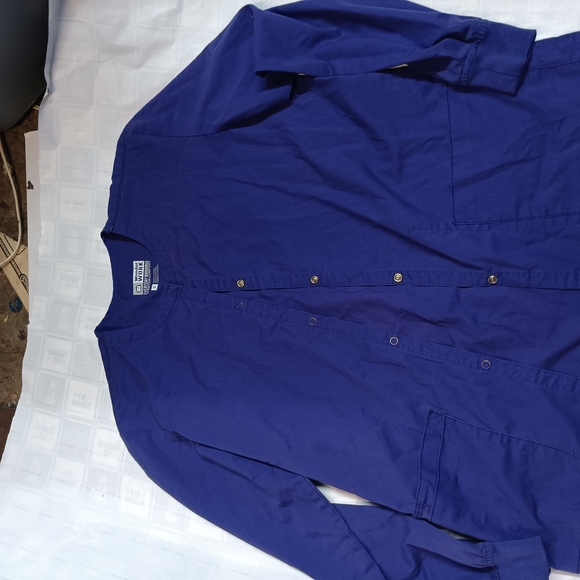 Wonder Work Royal Blue Scrub Top - Picture 1 of 3
